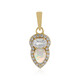 Ciondolo in oro con Opale di Welo (Adela Gold)