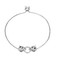 Bracciale in argento con Zircone