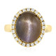 Anello in argento con Pietra del Sole Occhio di Gatto