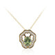 Collana in oro con Demantoide del Madagascar (de Melo)