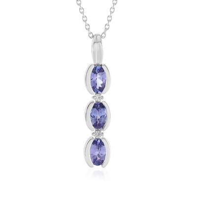 Collana in argento con Tanzanite