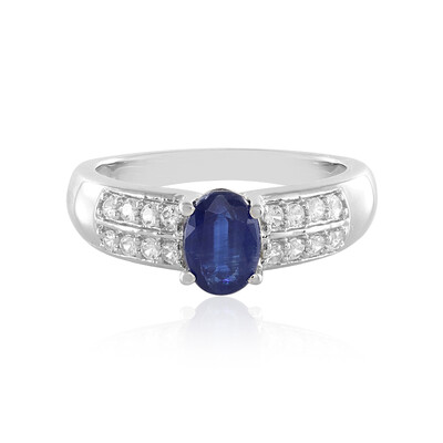 Anello in argento con Cianite
