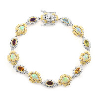 Bracciale in argento con Opale di Welo (Gems en Vogue)