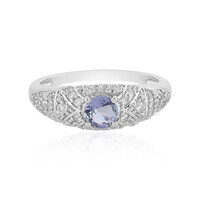 Anello in argento con Tanzanite (non riscaldata)