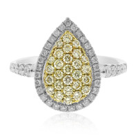 Anello in oro con Diamante Giallo SI2 (CIRARI)