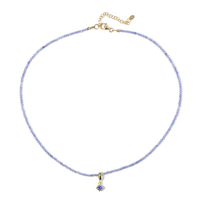 Collana in argento con Tanzanite