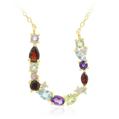 Collana in argento con Granato