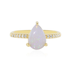 Anello in argento con Opale Australiano