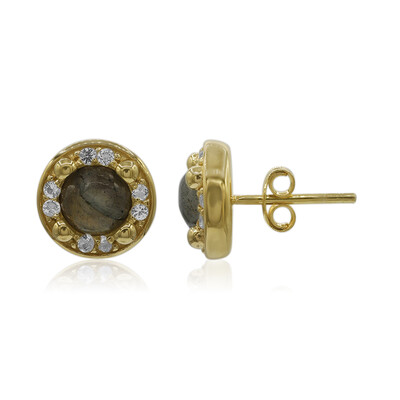 Orecchini in argento con Labradorite