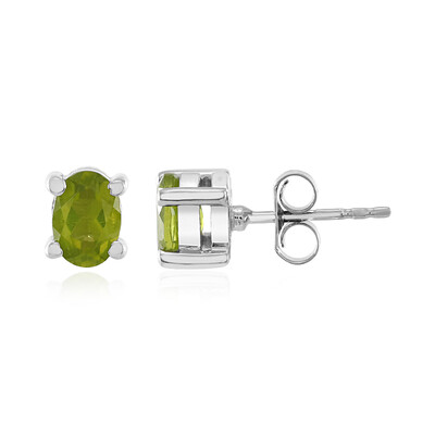Orecchini in argento con Peridoto