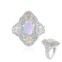 Anello in argento con Opale di Welo