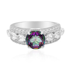 Anello in argento con Quarzo Mistico