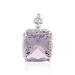 Ciondolo in argento con Ametista Rose de France