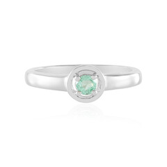 Anello in argento con Smeraldo Etiope