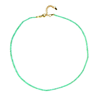 Collana in argento con Smeraldo Russo