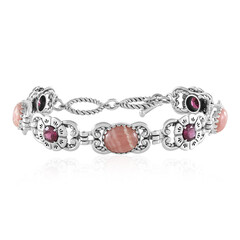 Bracciale in argento con Rodocrosite (Desert Chic)