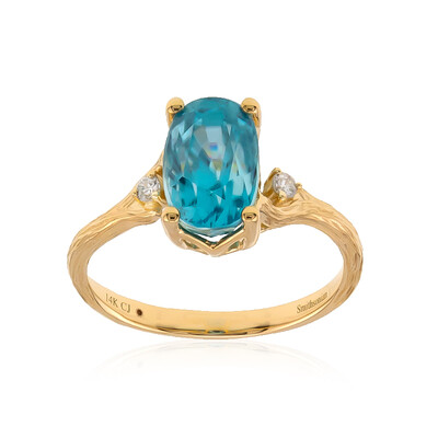 Anello in oro con Zircone Ratanakiri (Smithsonian)