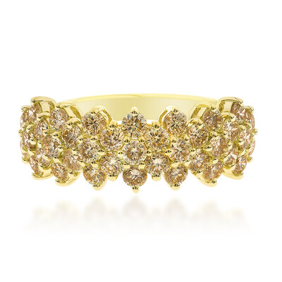 Anello in oro con Diamante Arancione SI2 (CIRARI)