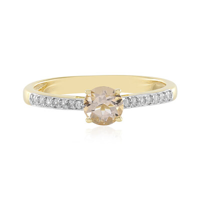 Anello in argento con Morganite del Madagascar