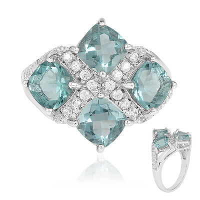 Anello in argento con Fluorite Esperanza