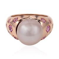 Anello in argento con Perla Ming (TPC)