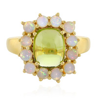 Anello in argento con Peridoto