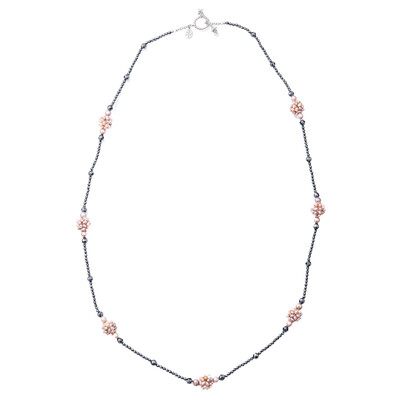 Collana in argento con Ematite Nera (Dallas Prince Designs)