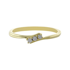 Anello in oro con Diamante Flawless (F) (LUCENT DIAMONDS)
