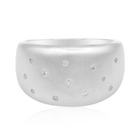 Anello in argento con Diamante I1 (G)