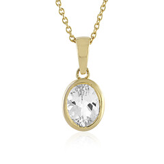 Collana in argento con Danburite