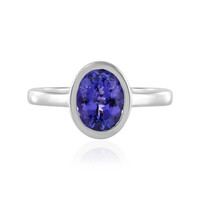 Anello in argento con Tanzanite