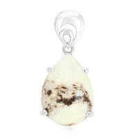 Ciondolo in argento con Magnesite