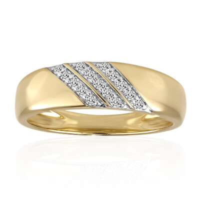 Anello in oro con Diamante IF (D) (Annette)