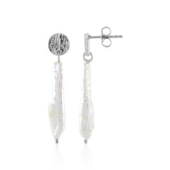 Orecchini in argento con Perla di Acqua Dolce