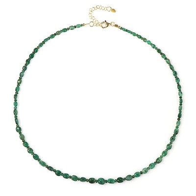 Collana in argento con Smeraldo Zambia