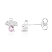 Orecchini in argento con Tormalina Rosa Cuprian