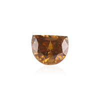 Gemma con Diamante Arancione SI 0,17 ct