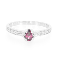 Anello in argento con Rodolite Brasiliana