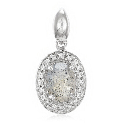 Ciondolo in argento con Labradorite