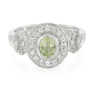 Anello in argento con Tormalina Paraíba