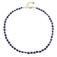 Collana in argento con Zaffiro Blu Bemainty (Riya)