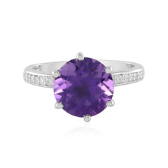 Anello in argento con Ametista