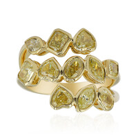 Anello in oro con Diamante Giallo SI2 (CIRARI)