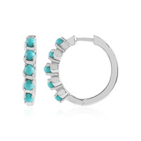 Orecchini in argento con Turchese