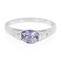 Anello in argento con Iolite del Madagascar