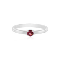 Anello in argento con Spinello Rosso