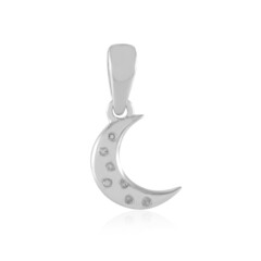 Ciondolo in argento con Diamante I2 (I)