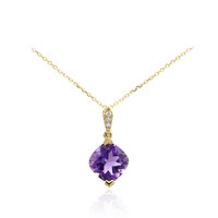 Collana in oro con Ametista