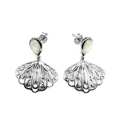 Orecchini in argento con Madreperla
