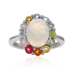 Anello in argento con Opale di Welo